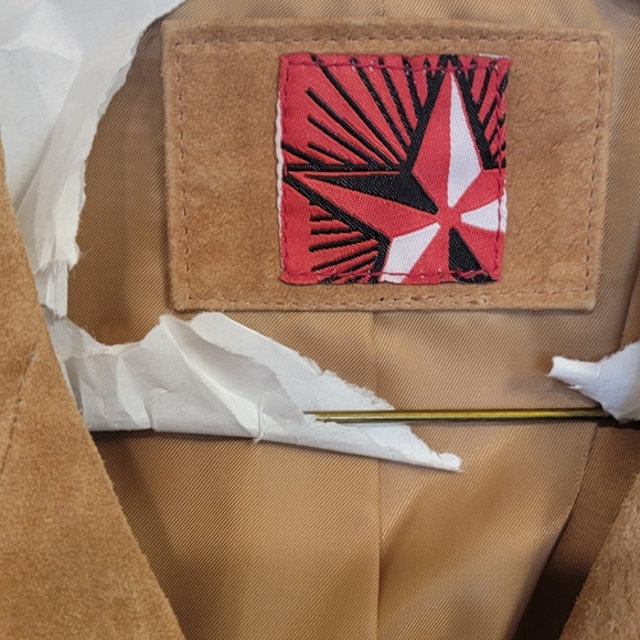 Leather Fringe Jacket Unisex - Picture 3 of 8